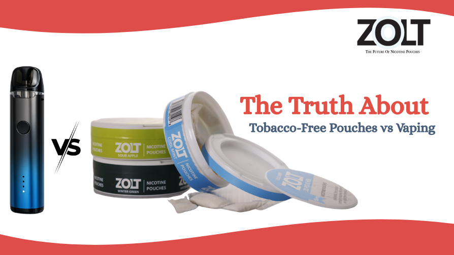 Tobacco-Free Pouches vs Vaping